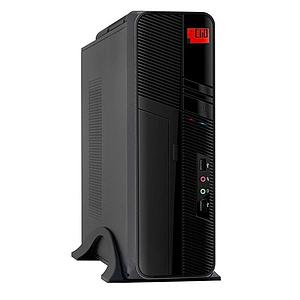 GABINETE CLIO CL-S605 2U3 MICRO ATX SLIM C/FUENTE DE PODER