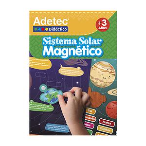 LAMINAS ADETEC DIDACTICO SISTEMA SOLAR MAGNETICO +3 AÑOS