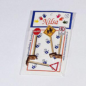 SEÑALES DE TRANSITO NILSA X 4PZS