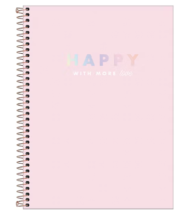 CUADERNO TILIBRA TOP CARTA 7mm 120 Hjs  HAPPY 3 MATERIAS