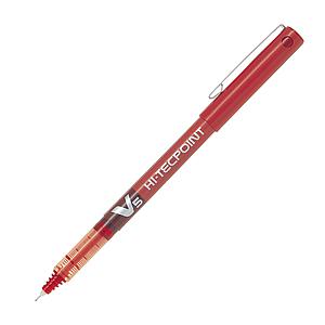 LAPIZ TINTA PILOT HI-TECPOINT V-5 0.5 ROJO