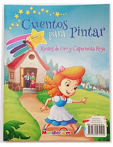 LIBRO MUNDICROM CUENTOS PARA PINTAR
