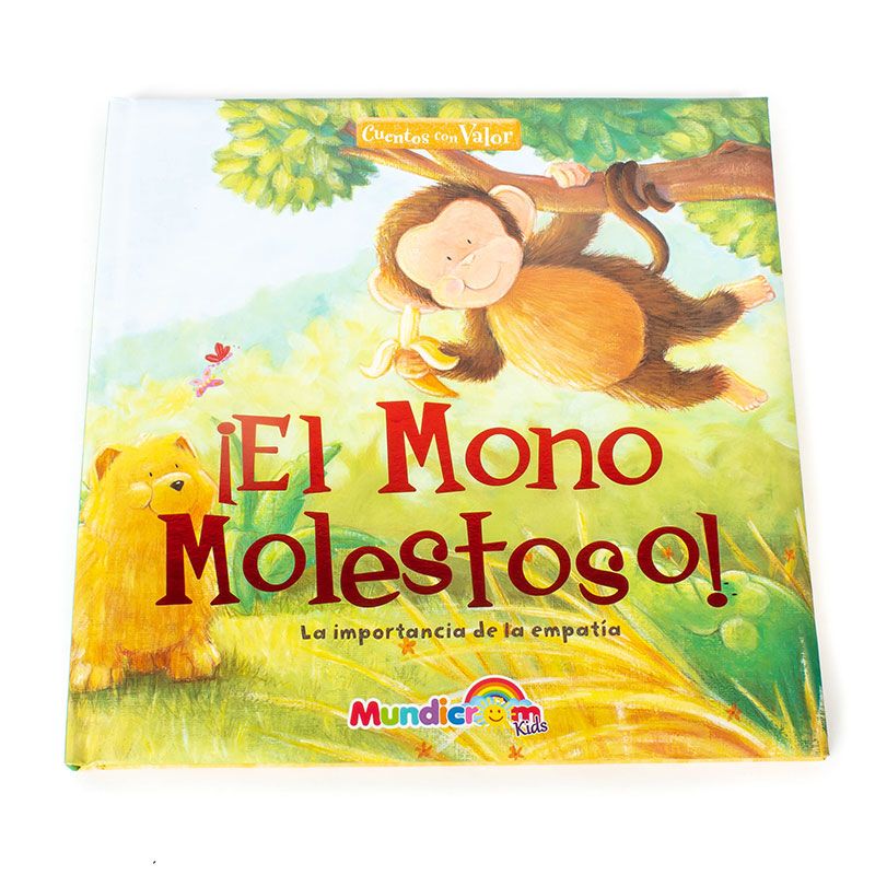 LIBRO MUNDICROM CUENTOS CON VALOR EL MONO MOLESTOSO