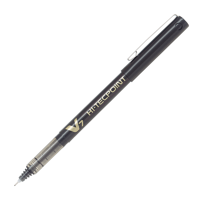 LAPIZ TINTA PILOT HI-TECPOINT V-7 0.7 NEGRO
