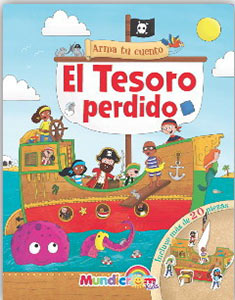 LIBRO MUNDICROM ARMA TU CUENTO EL TESORO PERDIDO ( DESC. )