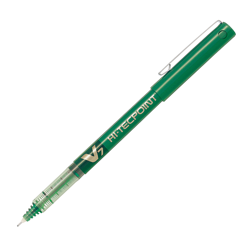LAPIZ TINTA PILOT HI-TECPOINT V-7 0.7 VERDE
