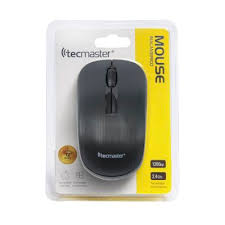 MOUSE TECMASTER INALAMBRICO 1200DPI NEGRO TM-100502-BK