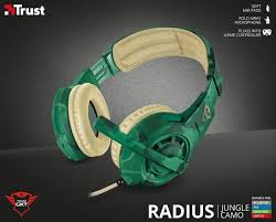 AUDIFONOS HEADSET TRUST RADIUS GXT 310C JUNGLE PC/PS4/XBOX