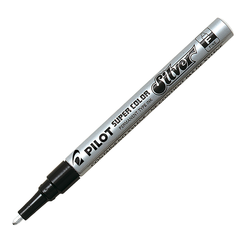 PLUMON PILOT OLEO FINO 1.0mm PLATEADO