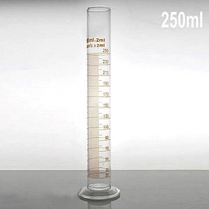 PROBETA VIDRIO GRAD. NILSA 250ML.