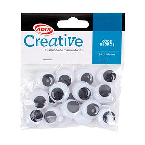 OJOS ADIX CREATIVE 20 UNID. NEGRO