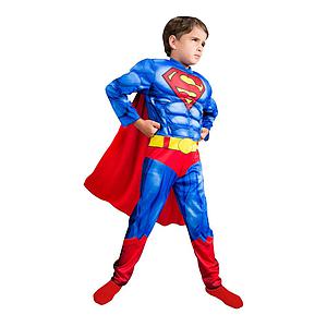 DISFRAZ GLAM SUPERMAN DELUXE TALLA 4-6 AÑOS