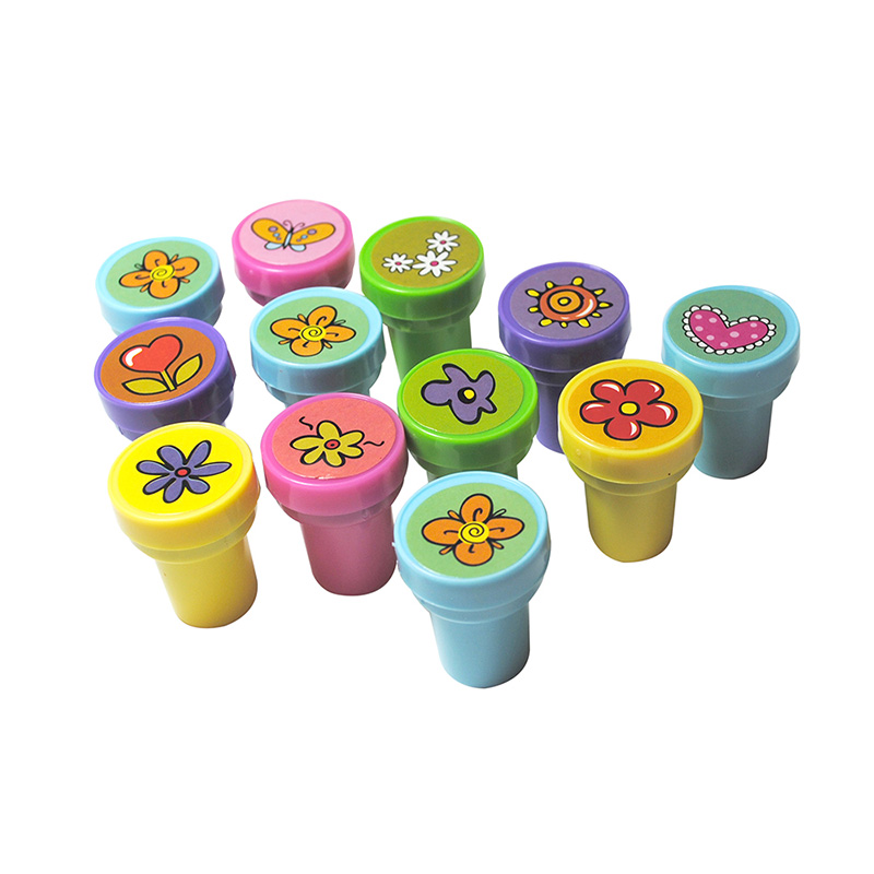 TIMBRE FLORES GLAM 12 UNID.