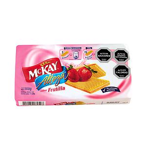 GALLETA OBLEA MACKAY ALTEZA FRUTILLA 140GRS.