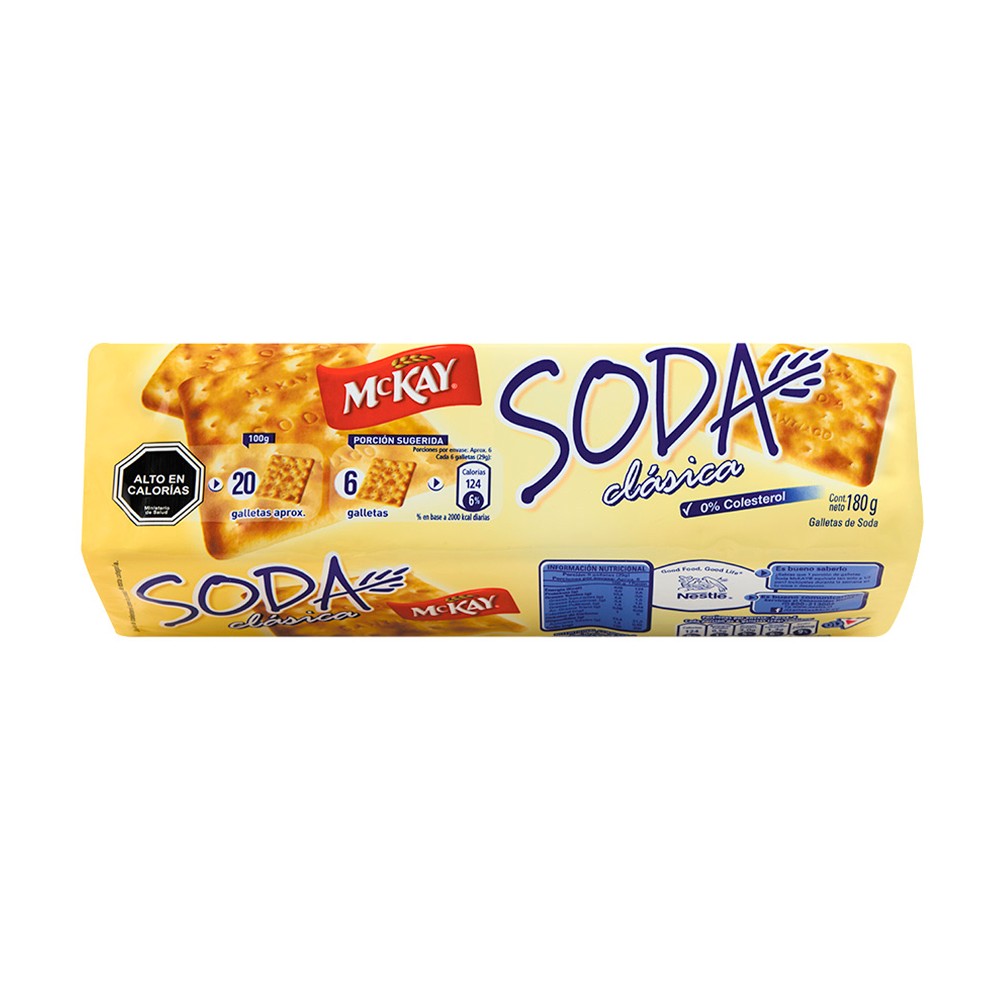 GALLETA MACKAY SODA FAMILIAR 180GRS.