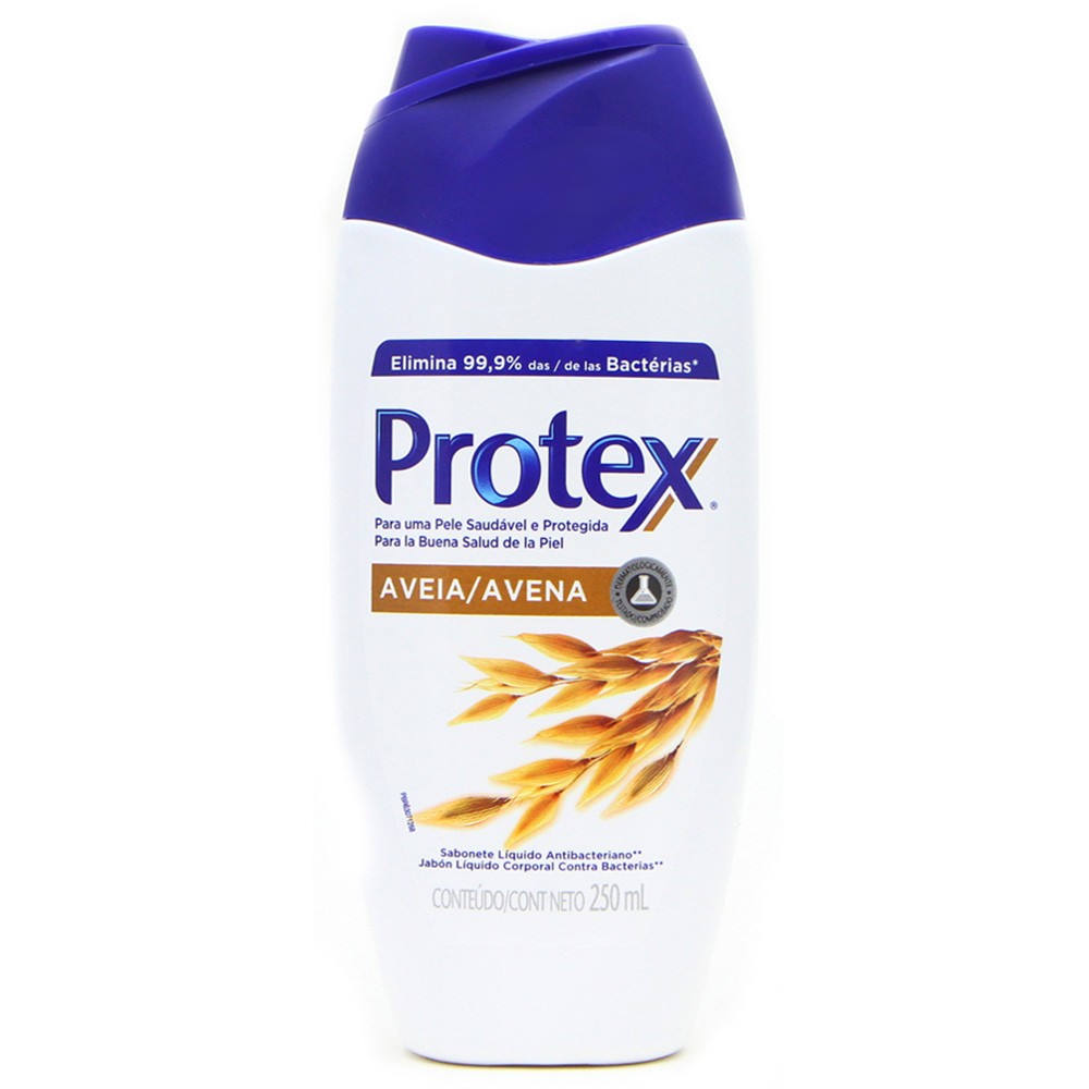 JABON LIQUIDO ANTIBACTERIAL PROTEX AVENA 250ML.