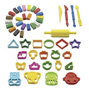 SET PLASTICINA CARIOCA  12 COL. 400 GRS. Y MOLDES 