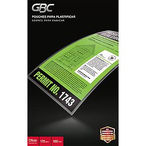 CAJA TERMOLAMINADO IBICO ACCO BRANDS OFICIO 229x368mm 175MIC. 100UNID