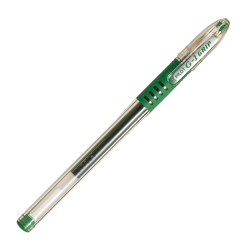 LAPIZ TINTA PILOT G-1 GRIP 0.5 VERDE