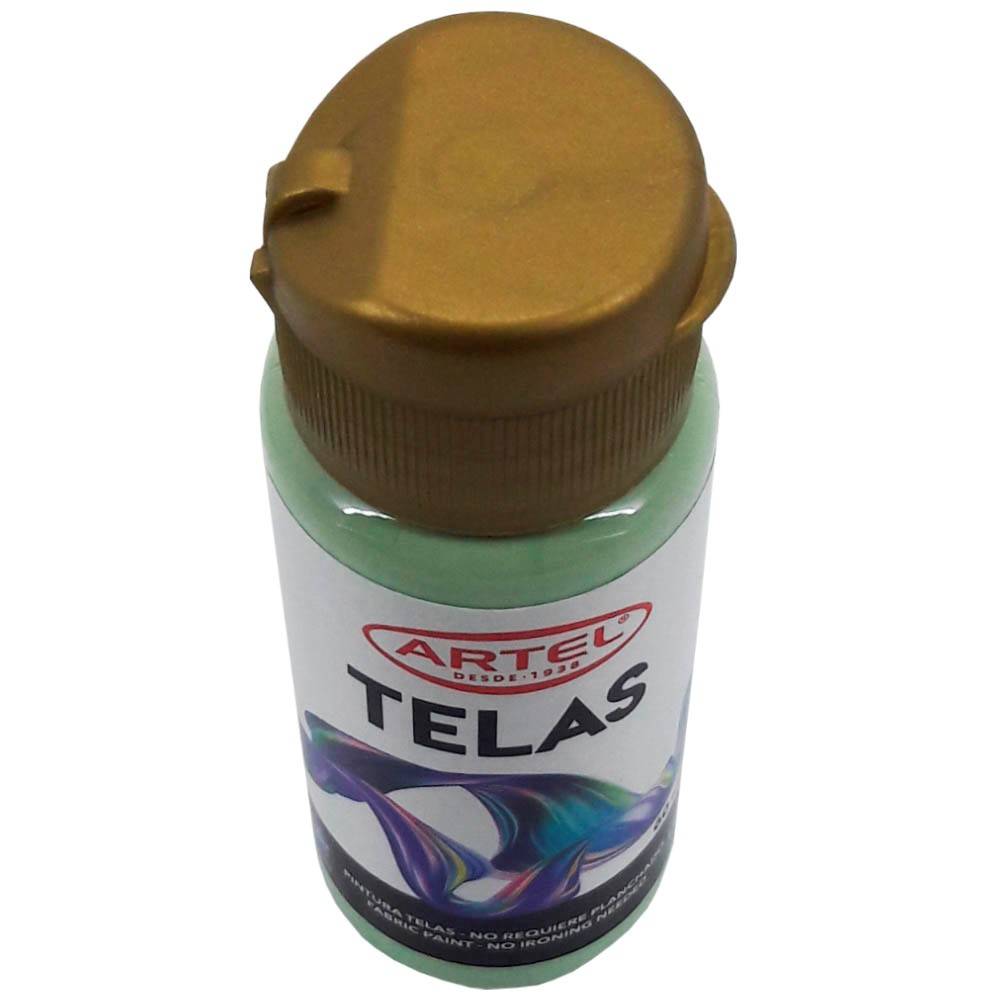 PINTURAS P/ TELAS ARTEL 60 ml PASTEL VERDE N° 102