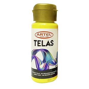 PINTURAS P/ TELAS ARTEL 60 ml AMAR LIMON N° 72