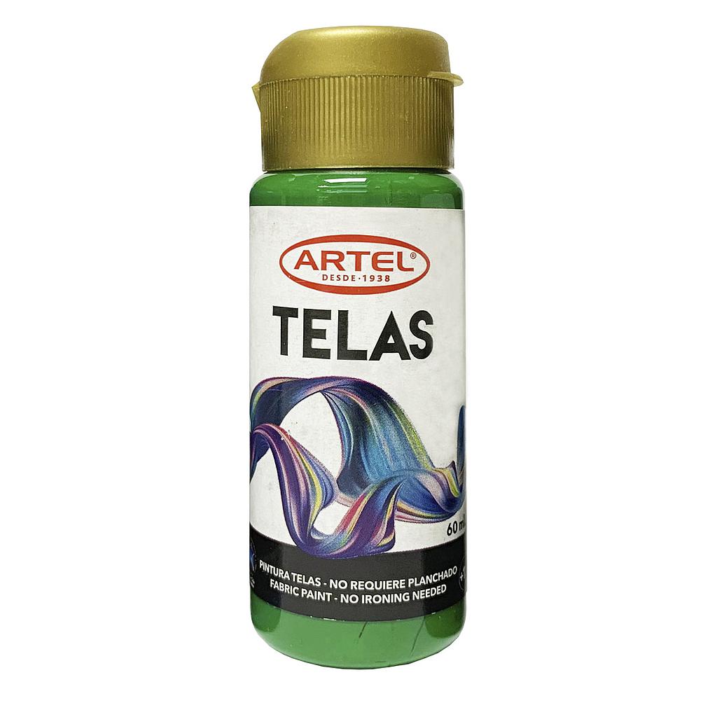 PINTURAS P/ TELAS ARTEL 60 ml VERDE CLARO N° 51