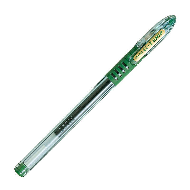 LAPIZ TINTA PILOT G-1 GRIP 0.7 VERDE