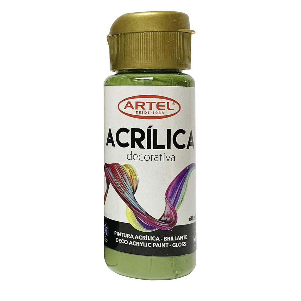 PINTURA ACRILICA ARTEL 60ml DECO VERDE GALA  N° 500