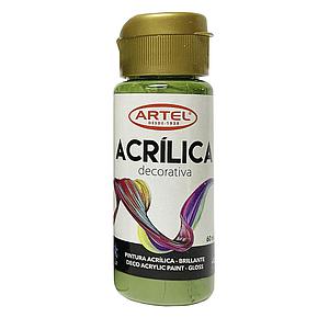 PINTURA ACRILICA ARTEL 60ml DECO VERDE GALA  N° 500