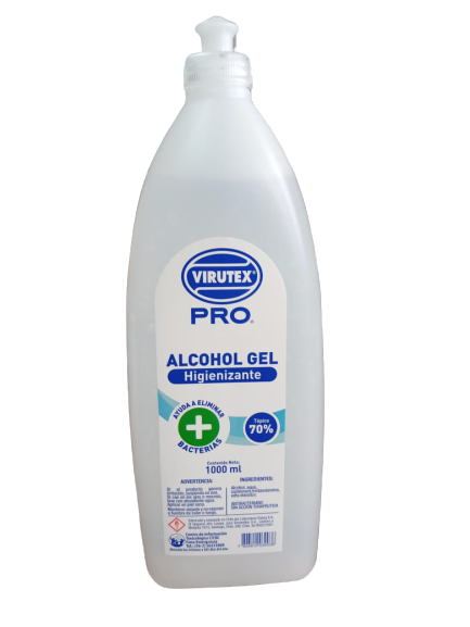 ALCOHOL GEL VIRUTEX AL 70% 1 LITRO