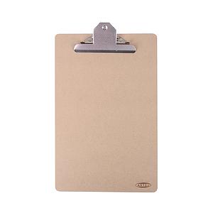 TABLA DE MADERA ARTEL CON APRETADOR DOBLE CLIP ( DESC. )