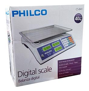 BALANZA DIGITAL 40 KG PHILCO CS-841