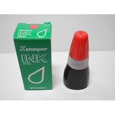 TINTA TIMBRE XSTAMPER PARA TIMBRES DE METAL WATER INSTANTANEA CS-10N ROJA