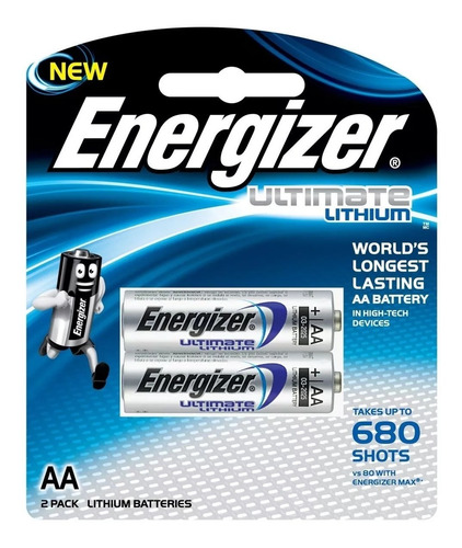 PILA ENERGIZER ULTIMATE LITHIUM AAX2