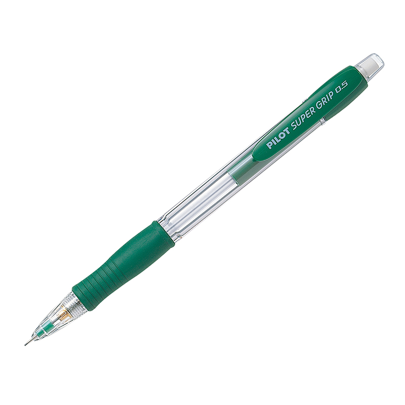 PORTAMINA PILOT 0.5 mm SUPER GRIP VERDE