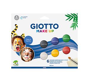 SET GIOTTO PINTURA FACIAL 6 COLORES 5ML