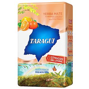 YERBA MATE TARAGUI SABORES CITRICOS 500 GRS.