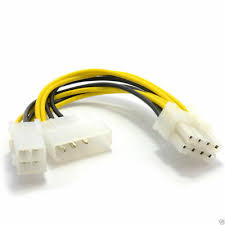 CABLE  ADAPTADOR DE PODER STARTECH DE 4 A 8 PINES CON MOLEX EPS48ADAP