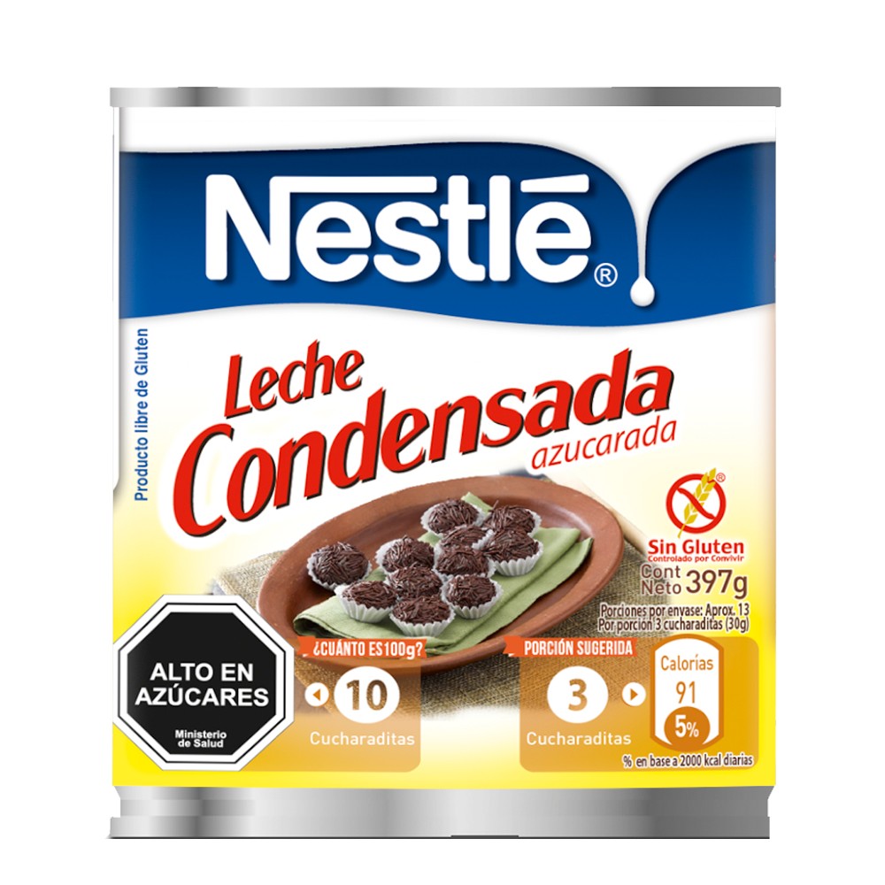LECHE CONDENSADA NESTLE TARRO  397GRS.