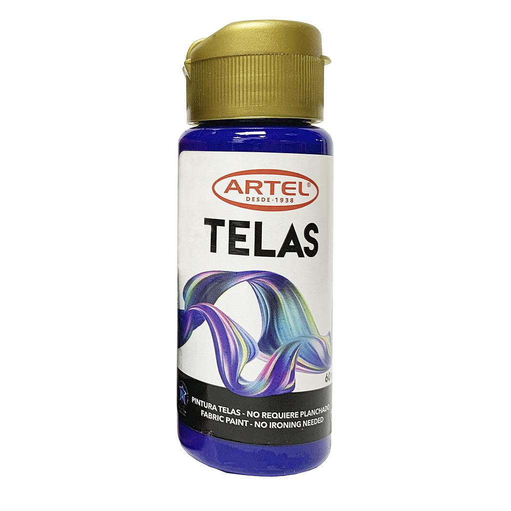 PINTURAS P/ TELAS ARTEL 60 ml AZUL OSCURO  N° 44