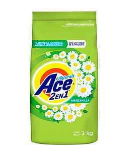 DETERGENTE ACE NATURALS MANZANILLA 3 KILOS