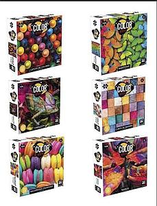 PUZZLE 1000 PIEZAS COLORES CAMALEON  6 MOD.10+ 75X50CMS. (AA-11100)