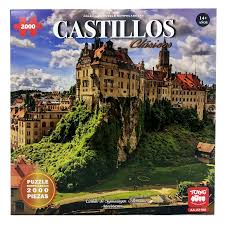 PUZZLE 2000 PIEZAS CASTILLOS CLASICOS 6 MOD. 14+ 86X56CMS. (AA-22100)