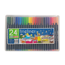 SET TIRALINEAS SELLOFFICE 24 COLORES FINELINER 