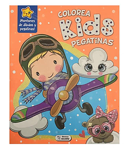 ACTIVIDADES COLOREA KIDS PEGATINAS EDIC.SALDAÑA CAD135