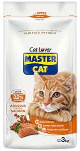 ALIMENTO PREMIUM MASTER CAT SALMON 3KG.