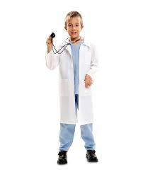 DISFRAZ INFANTIL GLAM DOCTOR TALLA 7-9 AÑOS
