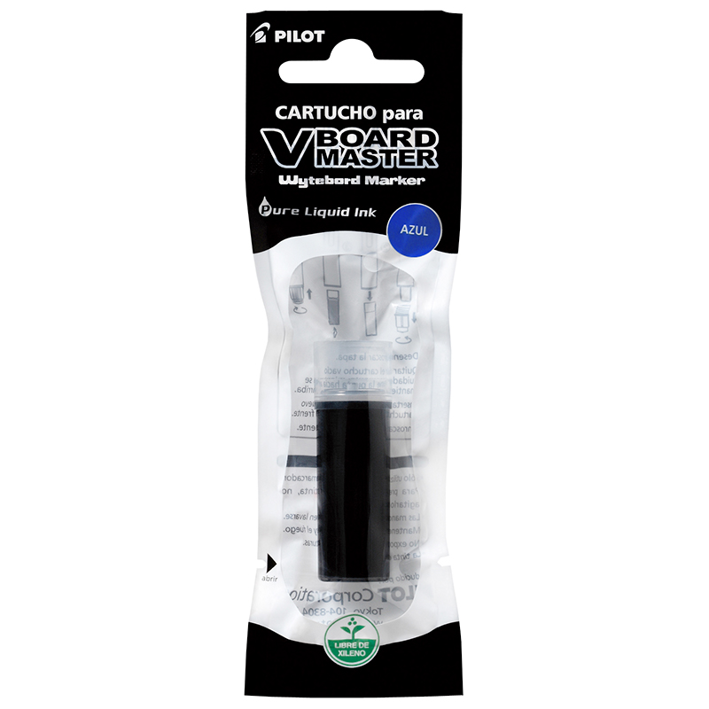 CARTUCHO TINTA PILOT PARA PLUMON DE PIZARRA  AZUL 
