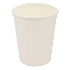 VASO GLAM POLIPAPEL 250CC.BLANCO 20UNID.