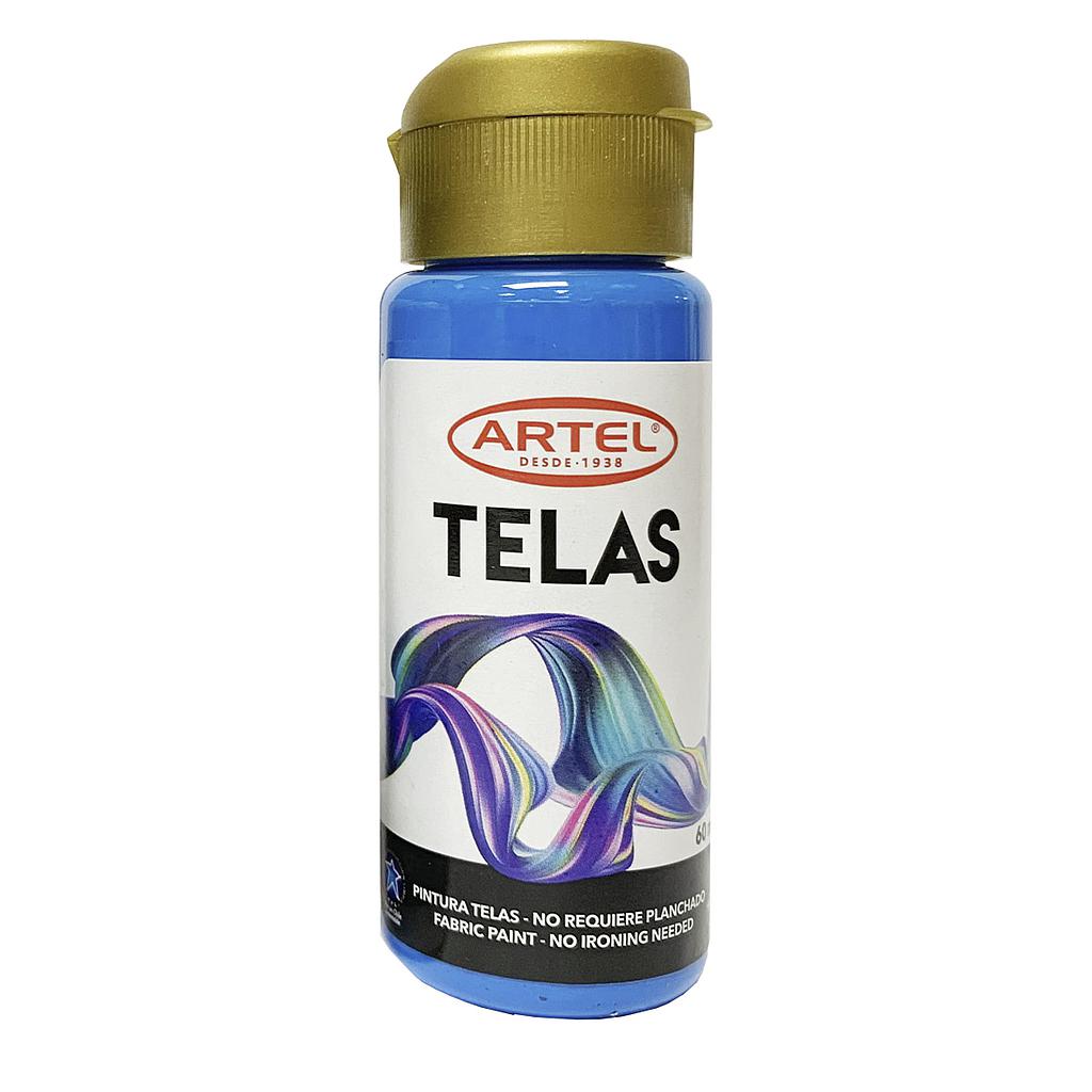 PINTURAS P/ TELAS ARTEL 60 ml CELESTE N° 47